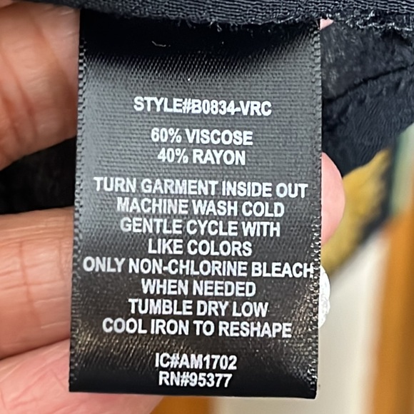 NWT Sanctuary Women’s Black Flounce Sleeveless Top Blouse Shirt XL PLUS SIZE - Picture 3 of 8